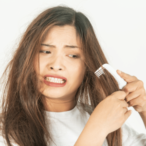 Nutrition et Cheveux Secs
